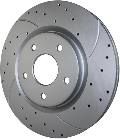 Front Disc Brake Rotor - Compatible with 2012-2020 Dodge Grand Caravan, 2012-2020 Dodge Journey, 2012-2016 Chrysler Town & Country & More, FWD, 3.6L BPBD07009X in Kuwait