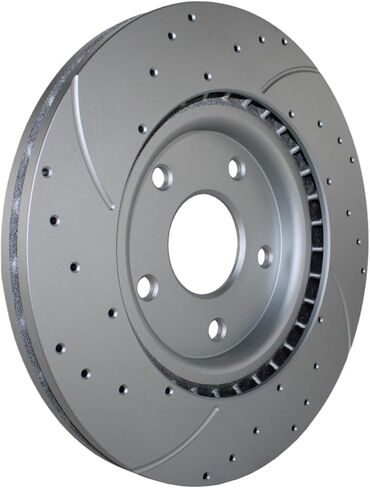Front Disc Brake Rotor - Compatible with 2012-2020 Dodge Grand Caravan, 2012-2020 Dodge Journey, 2012-2016 Chrysler Town & Country & More, FWD, 3.6L BPBD07009X in Kuwait