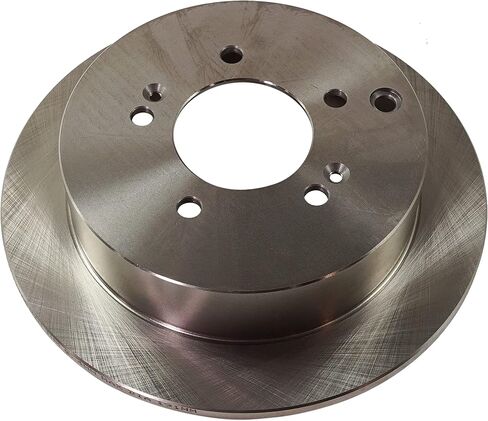 مجموعة أقراص الفرامل SureStop ذات العجلتين متوافقة مع Hyundai Santa Fe 2001-2006، Tucson 2005-2015، Kia Sportage 2005-2016 الخلفية، سطح عادي، صلب، 5 العروات، 283.72 مم، الدفع الرباعي، AWD، سلسلة Pro-Line in Kuwait