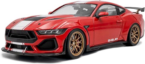 Solido 1:18 Scale Shelby Mustang Super Snake Race Red 2025 Diecast Model Car S1813801 in Kuwait