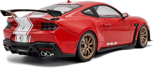 Solido 1:18 Scale Shelby Mustang Super Snake Race Red 2025 Diecast Model Car S1813801 in Kuwait