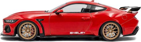 Solido 1:18 Scale Shelby Mustang Super Snake Race Red 2025 Diecast Model Car S1813801 in Kuwait