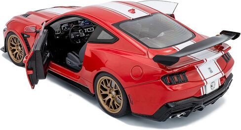 Solido 1:18 Scale Shelby Mustang Super Snake Race Red 2025 Diecast Model Car S1813801 in Kuwait