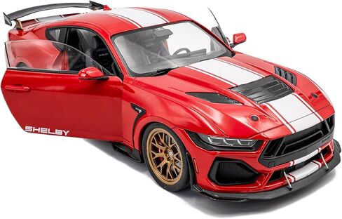 Solido 1:18 Scale Shelby Mustang Super Snake Race Red 2025 Diecast Model Car S1813801 in Kuwait