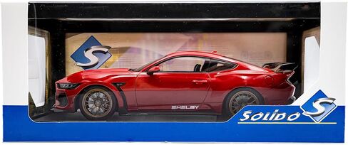 Solido 1:18 Scale Shelby Mustang Super Snake Race Red 2025 Diecast Model Car S1813801 in Kuwait