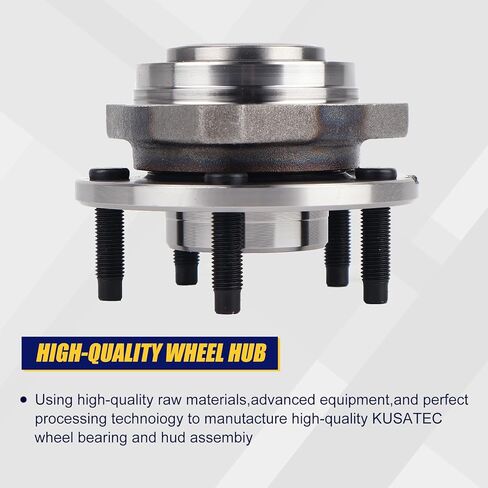 KUSATEC 513215 2pcs Front Wheel Bearing and Hub Assembly Compatible with 2007-2004 Chevy Malibu, 2007-2005 Pontiac G6, 5 Lug Bolts without ABS in Kuwait