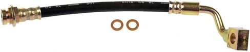 Rear Outer Brake Hose, Brake Line Brake Hydraulic Hose Kit Replacement (2x) fits Hummer H2 2006 2005 2004 2003 in Kuwait