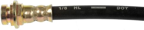 Rear Outer Brake Hose, Brake Line Brake Hydraulic Hose Kit Replacement (2x) fits Hummer H2 2006 2005 2004 2003 in Kuwait