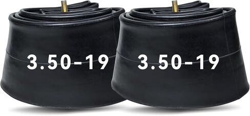 2-Pack 3.25/3.50-19 Inner Tube 3.25-19 3.50-19 100/90-19 Tube Replacement with Straight Valve Stem- TR4 in Saudi Arabia