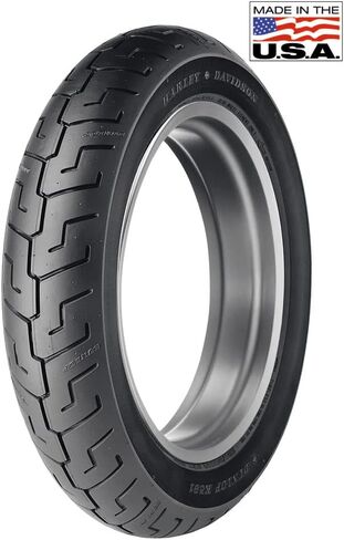 إطار دراجة نارية خلفي من Dunlop Harley-Davidson K591 160/70B-17 (73 فولت) لدراجة Harley-Davidson Dyna Wide Glide FXDWG/I 2006-2008 in Kuwait