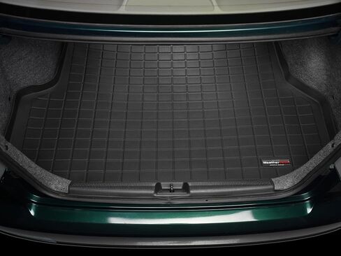 بطانة صندوق السيارة من WeatherTech لسيارة Honda Civic، Civic Trunk (40200)، أسود in Kuwait
