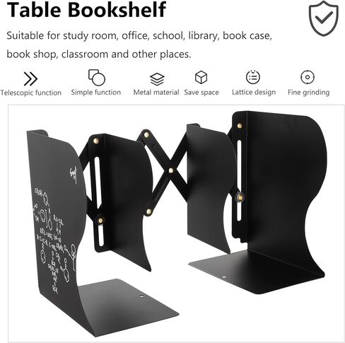 Mobestech Retractable Desktop Book Clip Table Book Rack for Student Desk Organization in Kuwait