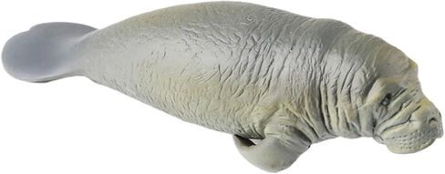Hollow Manatee Figurine – Realistic Gentle Sea Animal Figurines for Kids, Educational Ocean Life Model, Cake Topper & Marine Display in Saudi Arabia