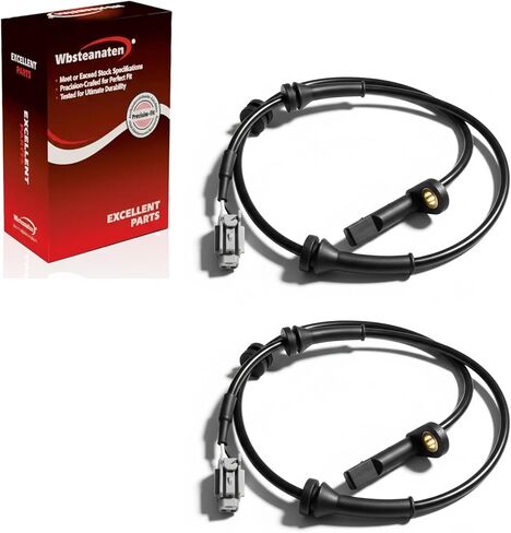 ABS Wheel Speed Sensor 2Pcs: Front Left & Right Compatible with Nissan 2008-2013 Rogue L4 2.5L in Kuwait