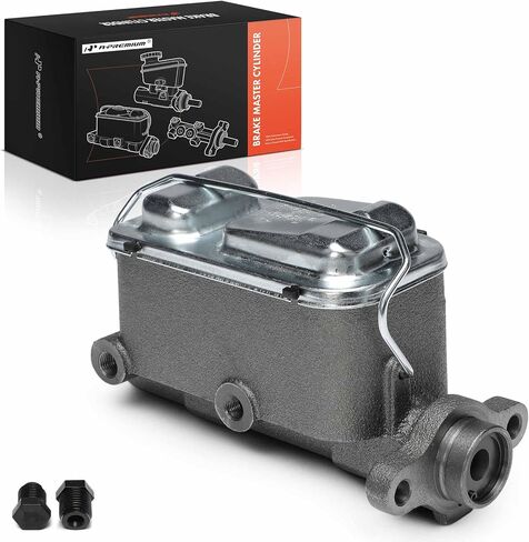 A-Premium Brake Master Cylinder with Reservoir and Cap Compatible with Chevrolet and GMC Vehicles - C30 1975-1983, G30 1975-1978, K30 1977-1983, P30, C2500, C35, C3500, G35, K35, K3500, P35, P3500 in Kuwait