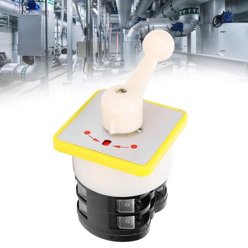 مفتاح دوار عالمي LW5D16B0331/2، 16 أمبير 110-380 فولت، هيكل عالمي مدمج يناسب مفتاح إعادة الضبط القياسي من نوع كام للتحكم في المحرك العكسي للأمام in Kuwait