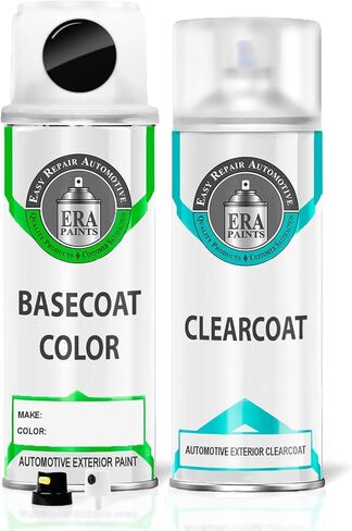ERA Paints 03C - Rallyeschwarz for VOLKSWAGEN Exact Match Auto Touch Up Paint Spray - Pro Kit in Kuwait
