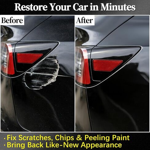 NH578 Taffeta White Automotive Spray Paint for Honda, Color Exact Match Touch Up Spray Paint for Cars Scratch Repair, Includes Masking Film, Tape & Sandpaper, 8 fl oz in Kuwait