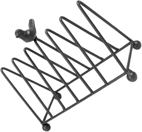 COHEALI Iron Art Book Rack with Bird Design, Triangular Metal Book Holder and Magazine Stand, Multi-Functional Desktop Organizer for Office and Home Use in Kuwait