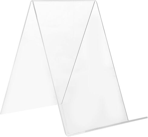 Acrylic Desktop Book Rack Thickened A5 Slanted Book Display Stand for Tabletop Organization in Kuwait