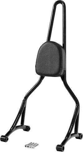 Detachable Tall Sissy Bar Passenger Backrest Fit For Harley Softail Street Bob FXBB 2018-2025 2023 2022 2021 in Saudi Arabia
