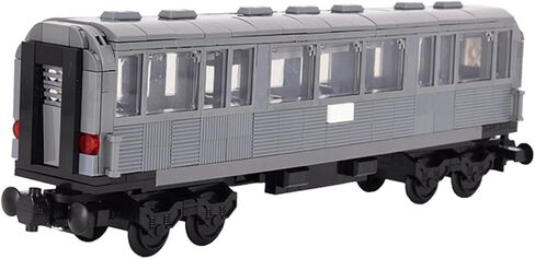 Train Building Block Carriage Kit, Creative Train Model Set, Single Rail Car for Train Building Block Sets, Compatible with All Major Brands, Classic Baseplate Brick Expansion for MOC Train Fans in Saudi Arabia