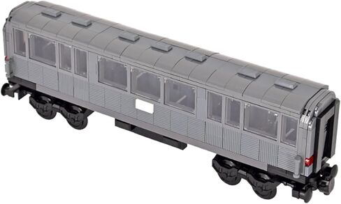 Train Building Block Carriage Kit, Creative Train Model Set, Single Rail Car for Train Building Block Sets, Compatible with All Major Brands, Classic Baseplate Brick Expansion for MOC Train Fans in Saudi Arabia