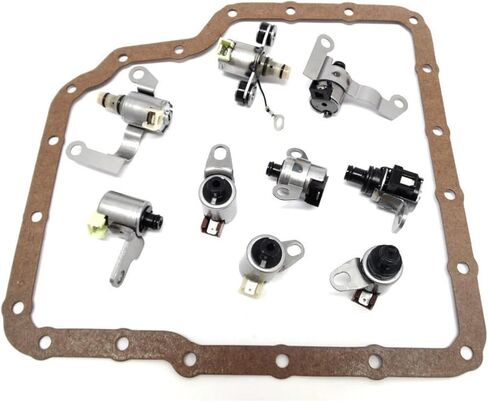 Transmission Shift Solenoid Gearbox Kit Compatible For VW Golf Compatible For Sharan N88 N89 N90 N91 N92 N93 N281 N282 N283 JF506E 09A 5F31 Car Part in Kuwait