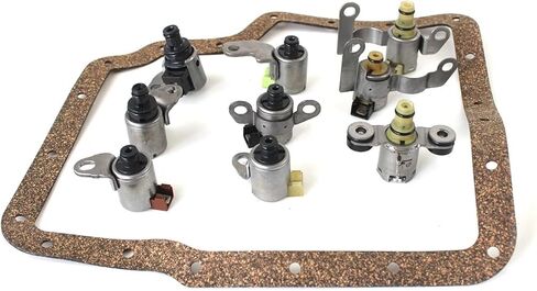 Transmission Shift Solenoid Gearbox Kit Compatible For VW Golf Compatible For Sharan N88 N89 N90 N91 N92 N93 N281 N282 N283 JF506E 09A 5F31 Car Part in Kuwait
