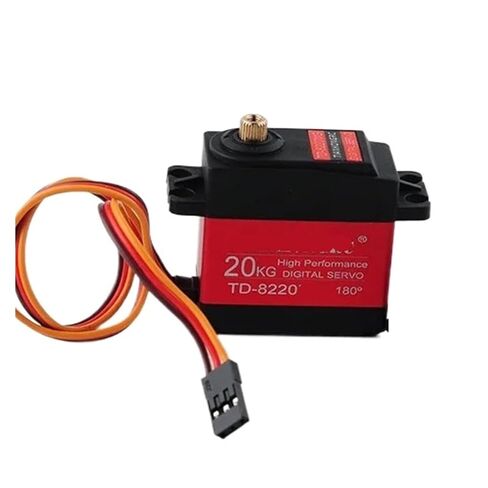 4 pcs TD-8220 20KG Digital Servo - Metal Gear Steering Motor(4PCS 360 Degree) in Saudi Arabia
