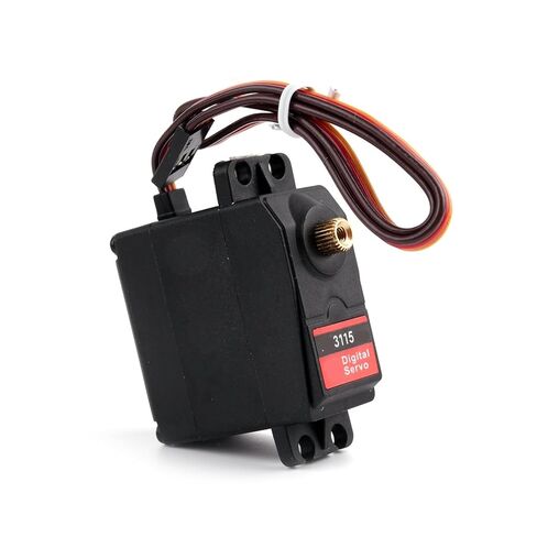 7.4V 15kg RC Digital Servo 1/275 Gear 0.14 sec/17kg Torque Servo Motor(D 3115M 270 Degree) in Saudi Arabia