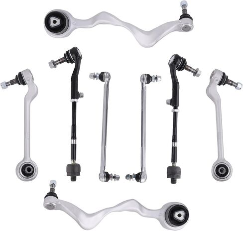 6 قطع من أذرع التحكم الأمامية السفلية من maXpeedingrods مع مفاصل كروية لسيارة BMW E90 128i 135i 325i 328i 330i 335i 335is، طقم تعليق مع قضبان ربط شريط Sway OE#K620127، K750003 in Saudi Arabia