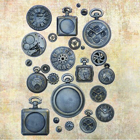 Finnabair Moulds - Pocket Watches - 5" x 8" x 8mm in Kuwait