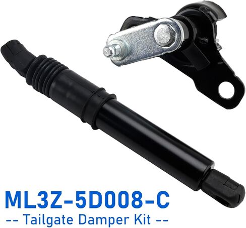 طقم مثبط الباب الخلفي Topteng ML3Z-5D008-C لسيارة Ford F150 (2021-2025)، لا مزيد من الضربات العنيفة، سهل التركيب، استبدال OEM in Kuwait
