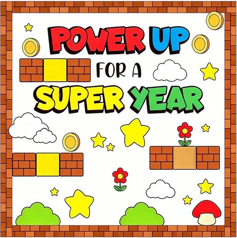 Motivational Bulletin Board Decorations Set with Borders Cutouts Decor for Teachers Back to School Motivational Poster for Class School Classroom Bulletin Board Decoration in Saudi Arabia