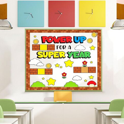 Motivational Bulletin Board Decorations Set with Borders Cutouts Decor for Teachers Back to School Motivational Poster for Class School Classroom Bulletin Board Decoration in Saudi Arabia