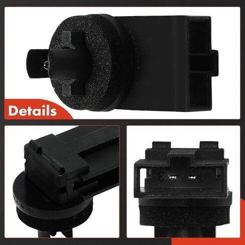 مستشعر درجة حرارة سائل تبريد المحرك A-Premium [2 دبابيس] متوافق مع Audi A4 Quattro 1996-2001، TT Quattro 2000-2006، S4 2000-2002 وPorsche 911 2005-2009، Boxster 1997-2012، Cayman 2009-2009 in Kuwait