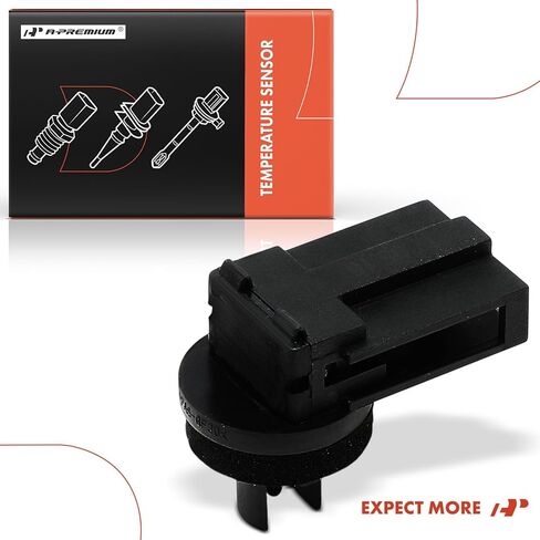 مستشعر درجة حرارة سائل تبريد المحرك A-Premium [2 دبابيس] متوافق مع Audi A4 Quattro 1996-2001، TT Quattro 2000-2006، S4 2000-2002 وPorsche 911 2005-2009، Boxster 1997-2012، Cayman 2009-2009 in Kuwait