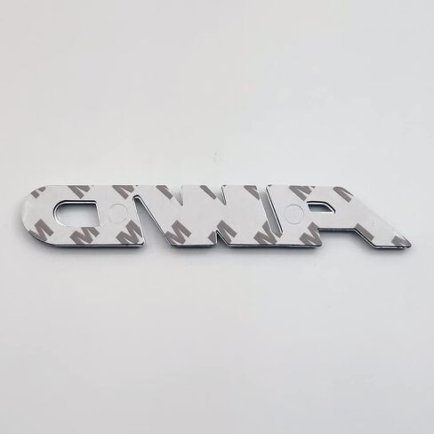 Generic 3D Metal AWD Logo Emblem All-Wheel Drive Trunk Lid Badge Off Road Sticker 4X4 Sport Decal Car Trunk Replacement for Universal Vehicle (Rear,Chrome) in Kuwait