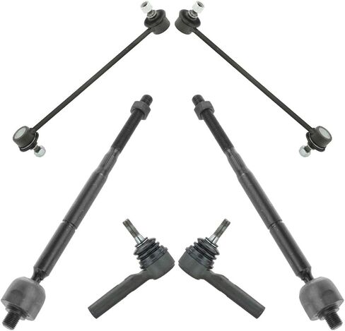 قضيب ربط داخلي خارجي Sway Bar مجموعة من 6 قطع لسيارة دودج لسيارة جيب باتريوت 2007-2017 مجموعة التوجيه والتعليق من النوع in Kuwait