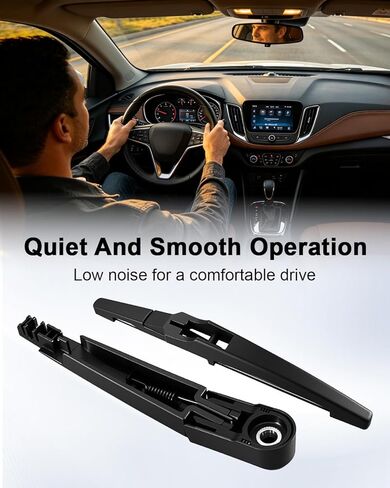 Rear Wiper Blade Arm Set Fit for Chevrolet Trax 2024 2025 ACTIV LS LT RS 1.2L L3 Back Windshield Wiper Assembly, All-Season in Saudi Arabia