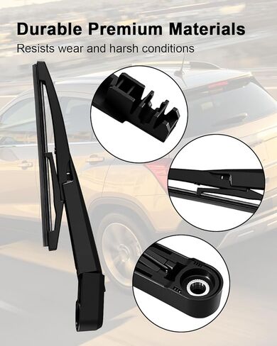 Rear Wiper Blade Arm Set Fit for Chevrolet Trax 2024 2025 ACTIV LS LT RS 1.2L L3 Back Windshield Wiper Assembly, All-Season in Saudi Arabia