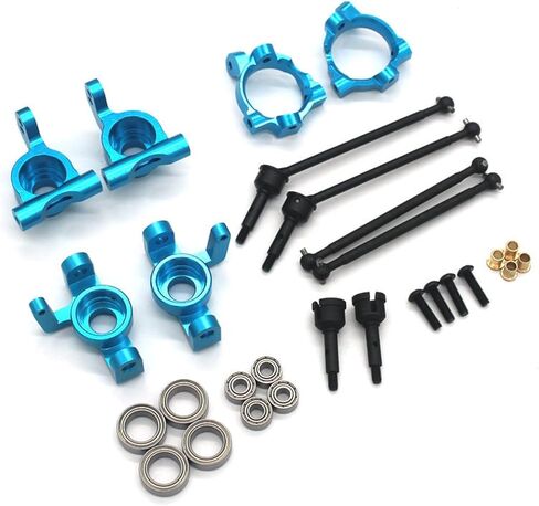 Metal kit ZD Racing MT16 BX12 X12S MT14R PT14R Compatible with Gladiator 1/14 Remote Control car Parts(Sky Blue) in Saudi Arabia