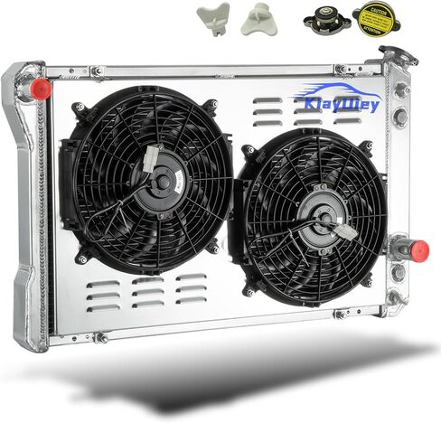 3 Row Aluminum Radiator & Fan Shroud Kit Compatible with 1982-1992 Chevrolet Camaro 2.5L L4 3.1L V6 5.0L 5.7L V8 Radiator with fans for 1982-1992 Pontiac Firebird 2.5L L4#DPI951 in Kuwait