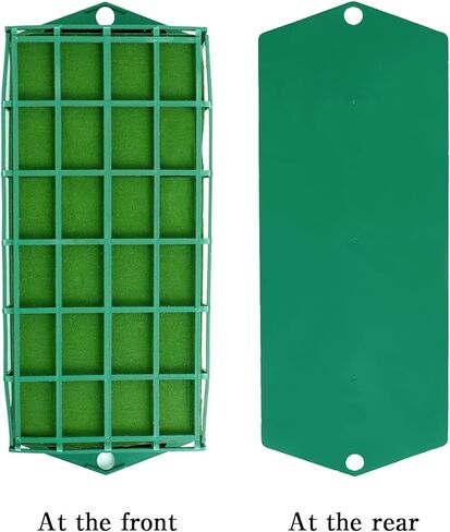 6 Pcs Floral Foam Cage with Tape and Wire 11.8 x 4.3 x 3.1 Inch Floral Foam Arrangement Supplies Rectangle Flower Cage Holder for Flower Shops Wedding Holiday Table in Saudi Arabia