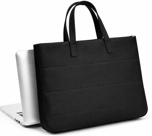 Laptop Bag for Women/Men, Water-Repellent Fabric, Compatible MacBook Pro 16 Inch, 15.6 Inch HP, Dell, Acer Aspire, Asus Notebook, Lightweight Laptop Shoulder Bag Carrying Case, Mint Green in Kuwait