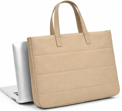 Laptop Bag for Women/Men, Water-Repellent Fabric, Compatible MacBook Pro 16 Inch, 15.6 Inch HP, Dell, Acer Aspire, Asus Notebook, Lightweight Laptop Shoulder Bag Carrying Case, Mint Green in Kuwait