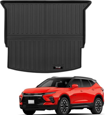 Custom for 2019-2026 Chevy Blazer (Not EV) Cargo Mats Trunk Liner All Weather TPE Protection Mat Accessories (for 2019-2026 Chevy Blazer) in Saudi Arabia