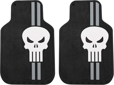 سجادات أرضية أمامية من البلاستيك اللون 002333R01 من Marvel Punisher - قطعتان in Kuwait