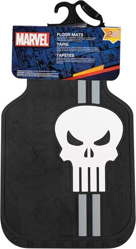 سجادات أرضية أمامية من البلاستيك اللون 002333R01 من Marvel Punisher - قطعتان in Kuwait